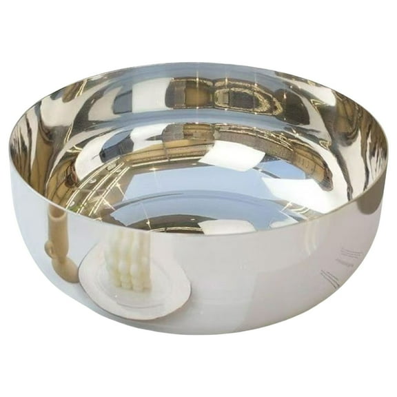 OAVQHLG3B Stainless Steel Mixing Bowls Large Stainless Steel Mixing Basin for Kitchen Versatile Vegetable and Fruit Washing Bowl Ideal for Salad Preparation and Food Mixing