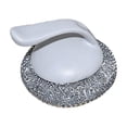 thumbnail image 1 of OAVQHLG3B Steel Wool Wire Mesh Scouring Pad with handle, Heavy Duty, Abrasive, for Pots, Pans, Ovens, Grills, 1 of 6