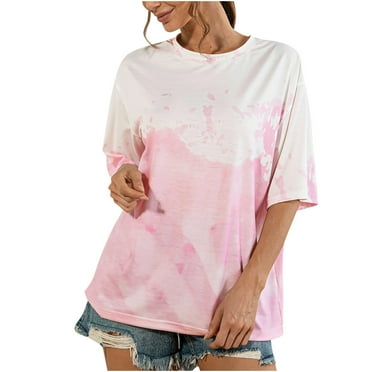 OAVQHLG3B T shirts for women Summer Casual Casual Round Neck Short Sleeve Print Top T-Shirt
