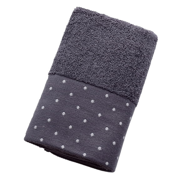 OAVQHLG3B Taupe Gray Hand Towels for Bathroom, SoftCombed Cotton Hand Towel 13" x 29", Highly Absorbent Bathroom Wash Towel