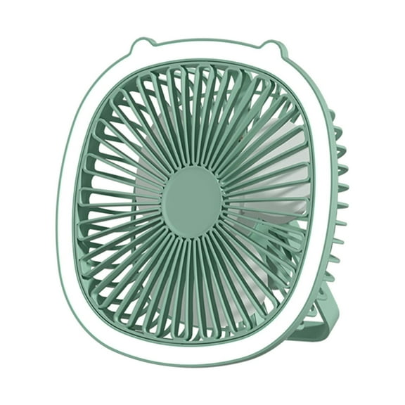 OAVQHLG3B USB Rechargeable Small Ceiling Fan Portable Dimmable Outdoor Indoor Hanging Fan Desktop Night Light Mini Multi-Function Fan Light