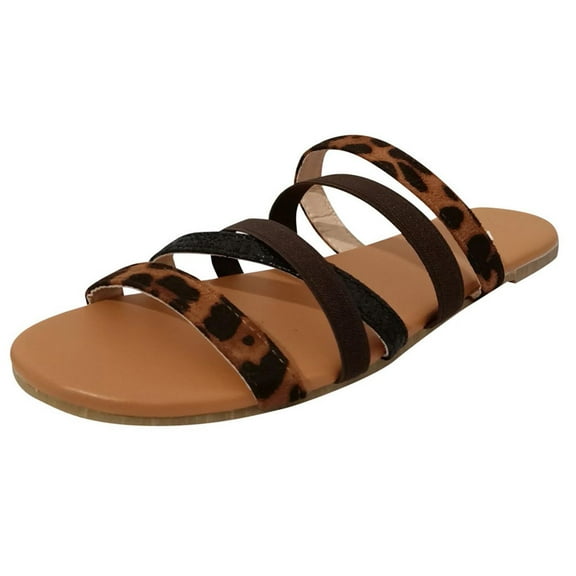 OAVQHLG3B Wedge Sandals for Women Summer Ladies Breathable Cloth Slippers Sandals Casual Flat Women's Shoes