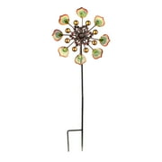 OAVQHLG3B Wind Spinne-r, Outdoor Metal Stake Yard Spinners, Garden Wind Catcher Wind Mills, Garden Windmill,Suitable For Decorating Your Patio, Law-n & Garden
