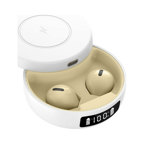 OAVQHLG3B Wireless Earbuds Bluetooth In Ear Light-Weight Headphones Built-in Microphone Immersive Premium Sound With Charging Case