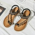 thumbnail image 1 of OAVQHLG3B Women's Sandals on Women Dressy Comfy Platform Casual Shoes Summer Beach Travel Slipper Flip Flops, 1 of 5
