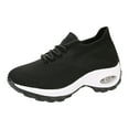 thumbnail image 1 of OAVQHLG3B Women's Shoes Sports Breathable Flying Woven Socks Shoes Walking Shoes Casual Running Shoes Sneakers, 1 of 9