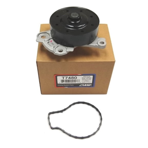 OAW T7480 Water Pump for 09-19 Toyota Corolla (Non-Eco Model), 09-13 Matrix, 08-14 Scion XD, 09-10 Pontiac Vibe [L4 1.8L 2ZR-FE] Fits select: 2009-2010 TOYOTA COROLLA BASE/S/LE/XLE