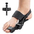 thumbnail image 1 of OAZOUF Bunion Corrector for Women and Men Big Toe, Adjustable Knob Bunion Splint, For Bunion Relief, Toe Straightener Device with Silicone Bunion Pad, Black, 1 of 8