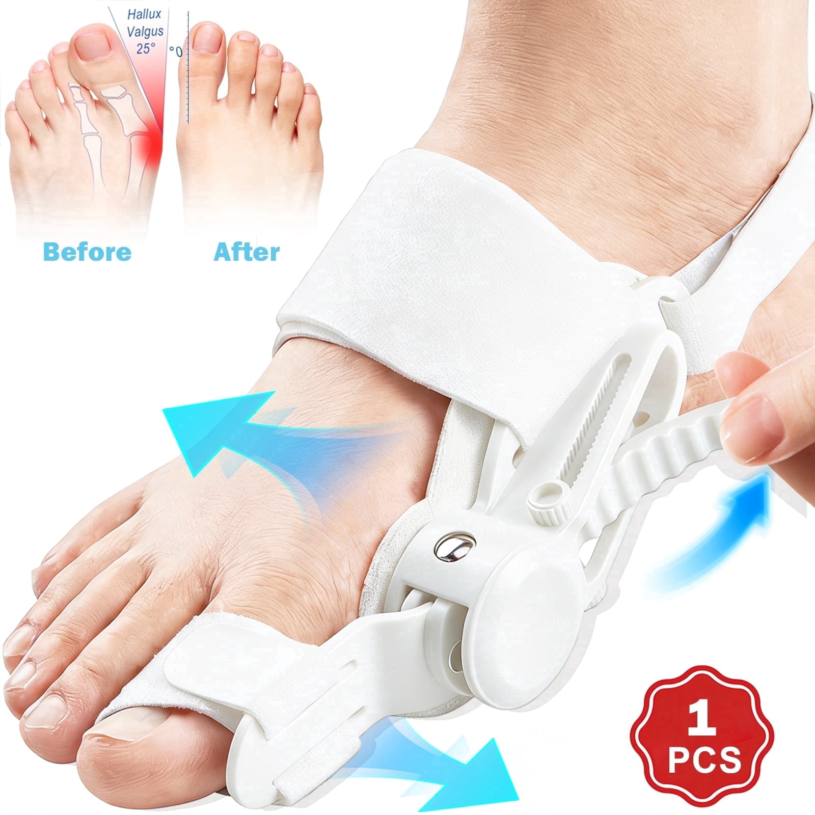 Bunion Corrector for Women & Men, Adjustable Big Toe Splint for Bunion ...