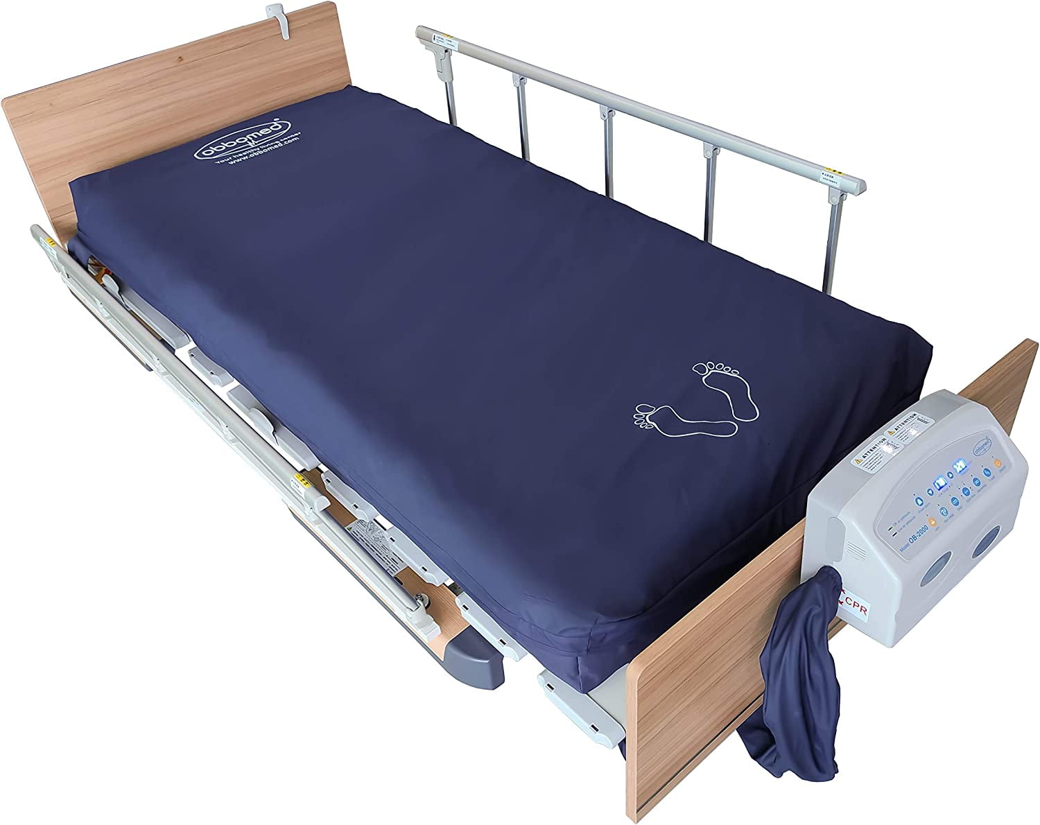 OB2000 9" StandardAir Mattress Low Air Loss with 24Hour Power