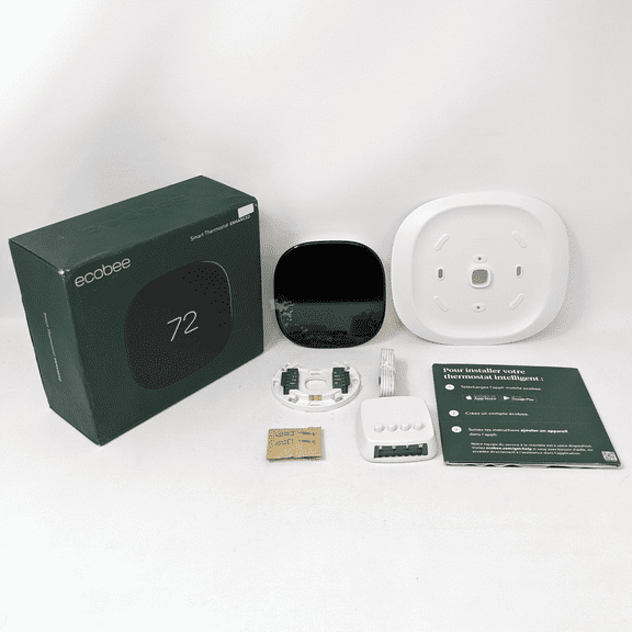 OB Ecobee Smart Programmable 6th Gen EB-STATE6L-01 Touch-Screen Thermostat - Black