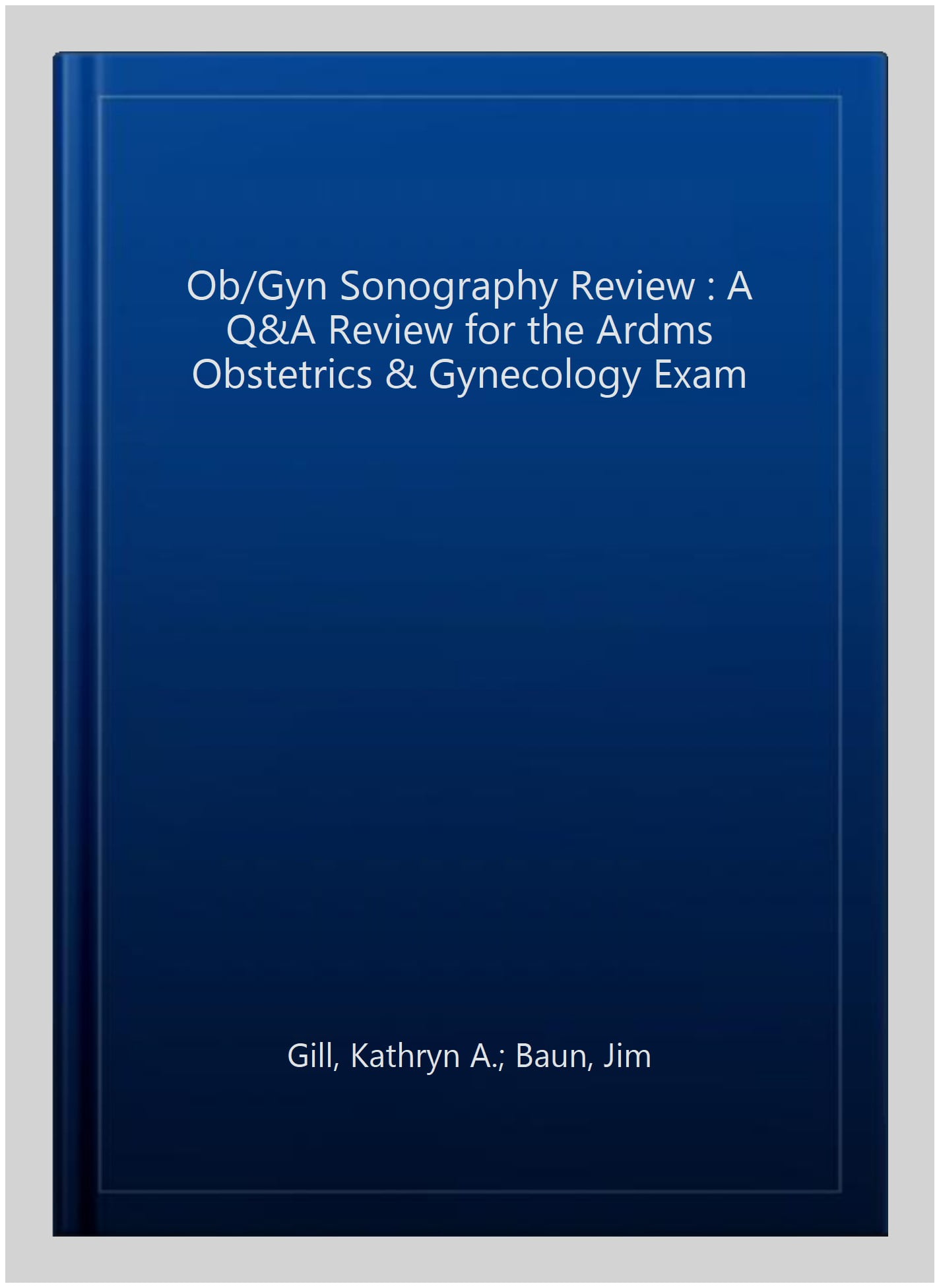 OB/GYN Sonography Review - Walmart.com