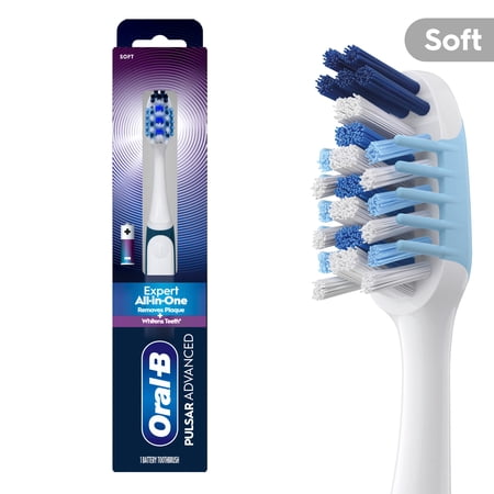 Oral-B Toothbrush, Pulsar Advanced All-in-One Soft Toothbrush, 1 Count