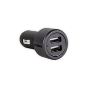 OB USB-A Dual Port Car Charger - 2.4 Amp - Black