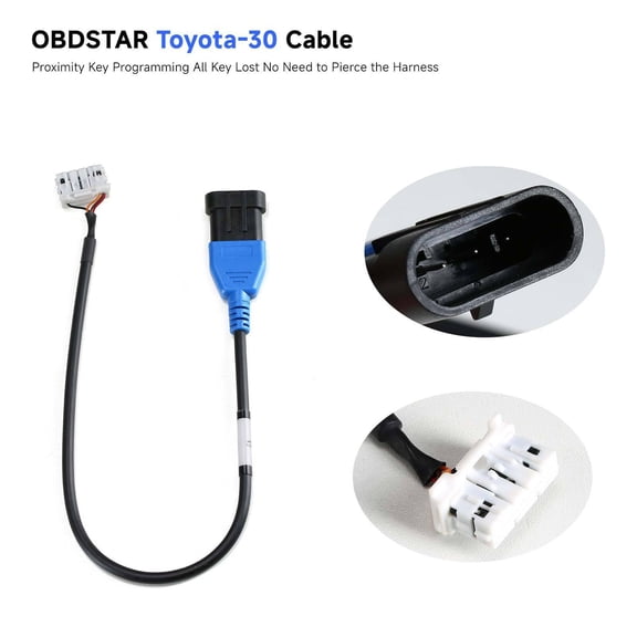 OB for DS TAR for Toyota -30 Cable Support 4A and 8A-BA All Key Lost for X300 DP PLUS