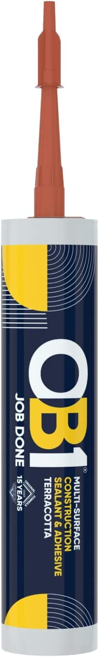 OB1 Terracotta - Multi-Surface Construction Sealant & Adhesive Waterproof Silicone