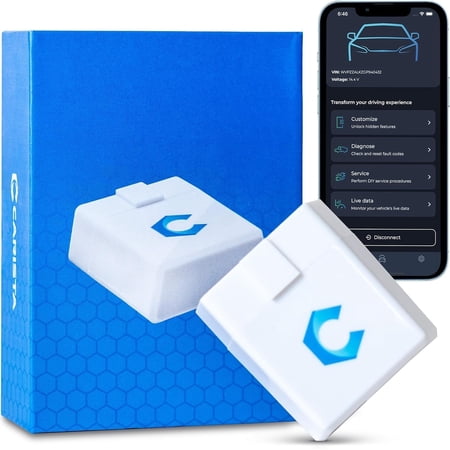 OBD - Bluetooth OBD2 Scanner Car Diagnostic Tool and Code Reader with Access to Diagnostics, Customizations, Service Tools, Live Data Subscription Required