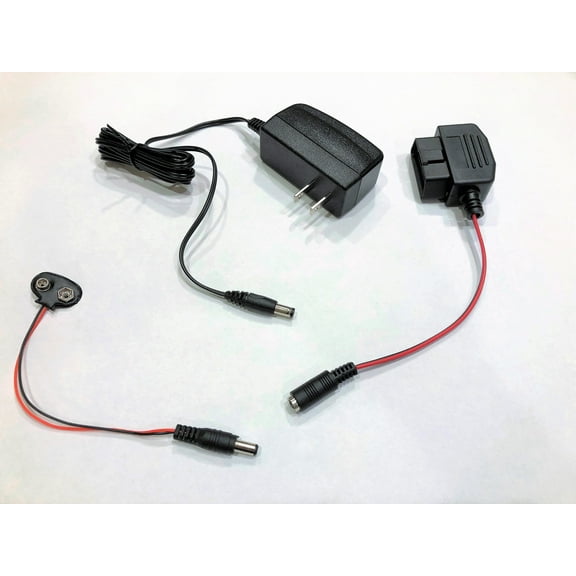 OBD Connector Memory Saver AC/9v for Vehicle Battery Replacement/Disconnect Short/Long Term Memory Storage