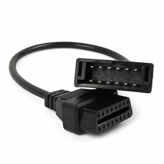 OBD Conversion Cable 12pin To OBD2 Port Universal Diagnostic Tool Accessories