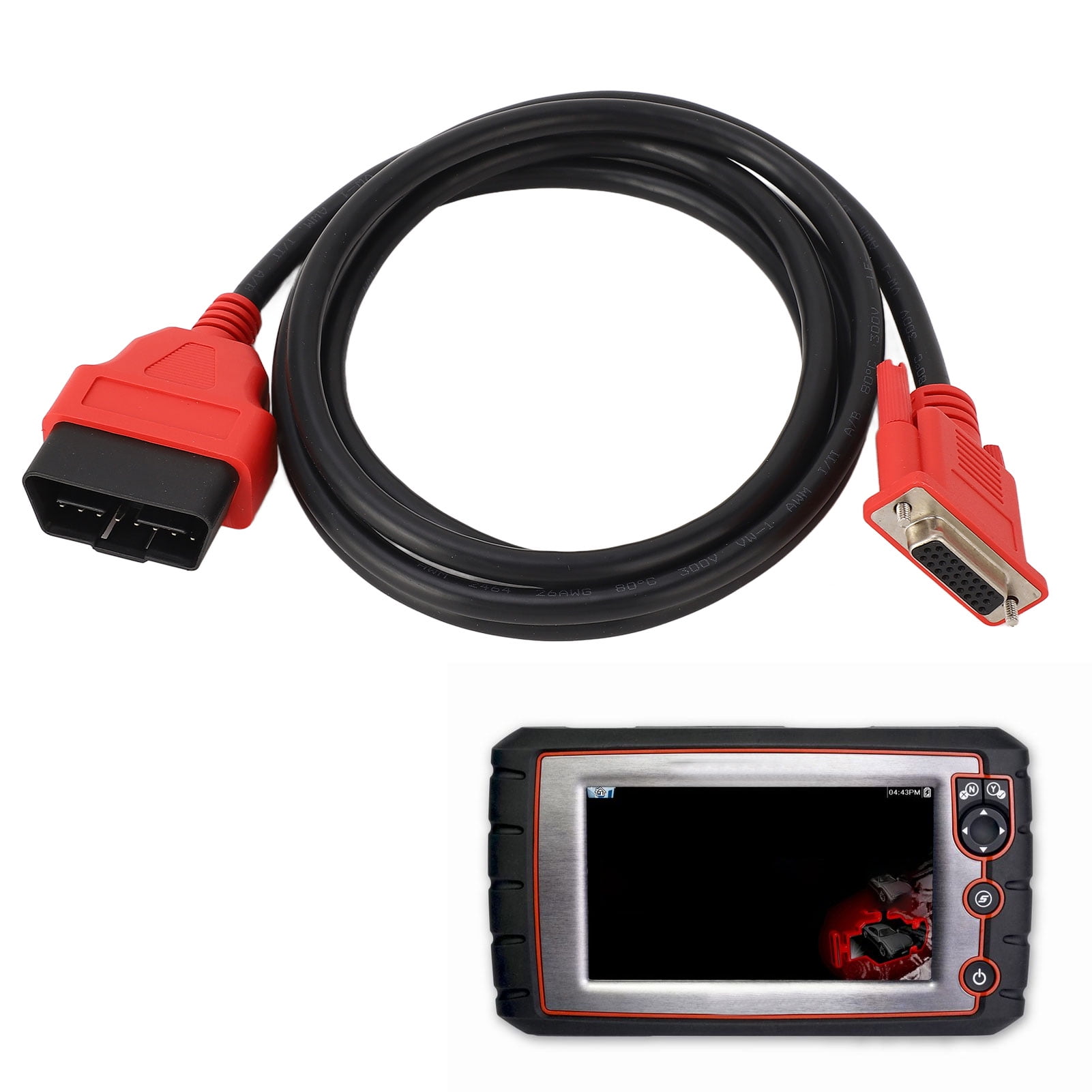 OBD Diagnostic Cable, Flexible EAX0068L10B 26pin To 16pin For SOLUS