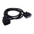 OBD II 16 Pin Male to Female Extension Cable, to dB15Pin, Converter ...