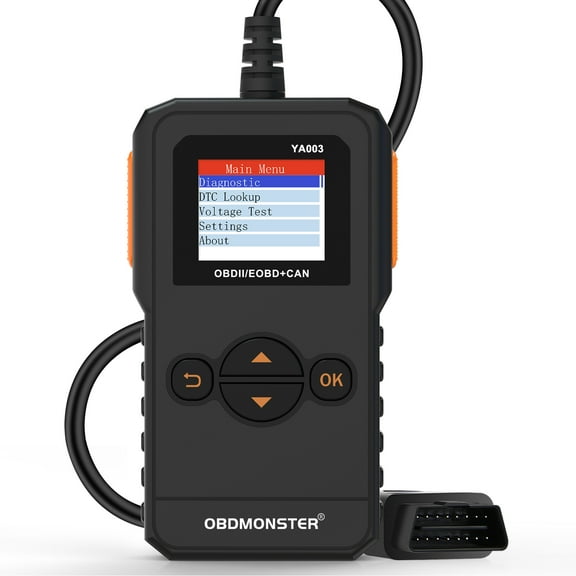 OBD II Scanner, Professional OBD2 Engine Fault Code Reader CAN Diagnostic Scan Tool for All OBD II Protocol Cars