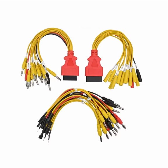 OBD Universal Jumper Car Connector Plug 16 Pin Male Female Fault Diagnosis Tool Brush ECU Jumper