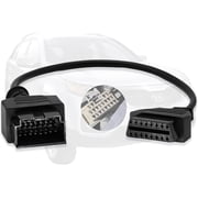 OBD1 to OBD2 Adapter Cable for KIA Vehicles OBD2 16Pin to OBD1 20Pin OBDII Car Diagnostic Connector Compatible with OBD II Diagnostic Scanner