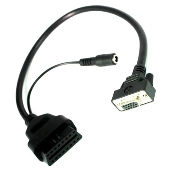 OBD2 15PIN to 16pin for Launch X431 OBD Cable Adapter Conversion Auto Diag Main Cable Car Tools 15 PIN 16-Pin