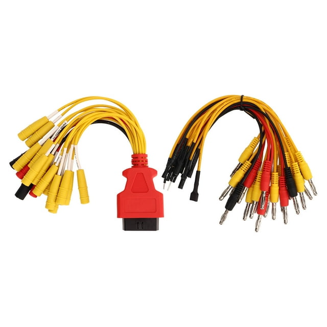 OBD2 16 Pin Diagnostic Cable Female OBDII Jumper Connector Power Test ...