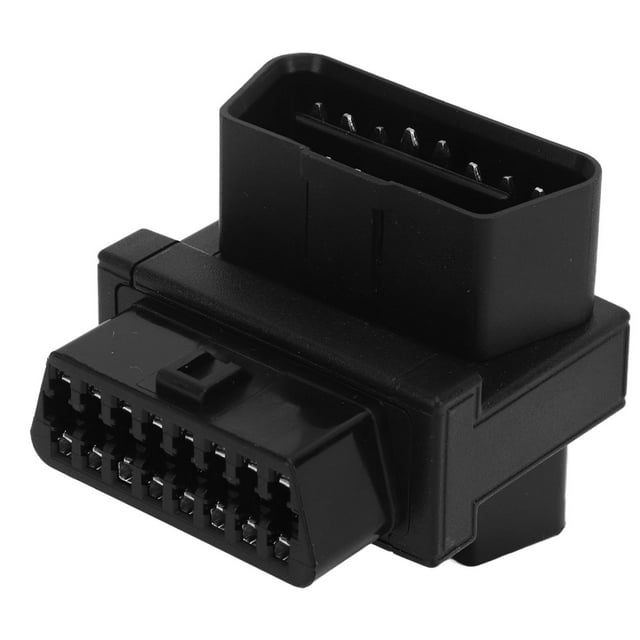 OBD2 Adapter 16 Pin Male to 2 Female Plug and Play Splitter Connector ...