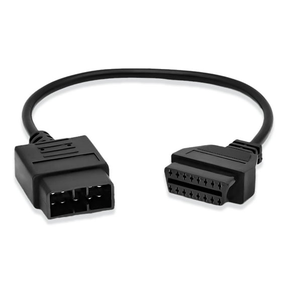 OBD2 Adapter Cable for Subaru Vehicles 9Pin OBD2 16Pin to OBD1 9Pin OBDII Car Diagnostic Connector Compatible with OBD II Diagnostic Scanner