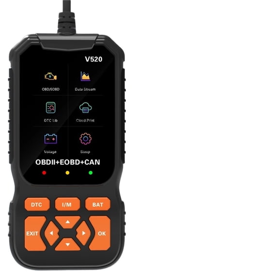 OBD2 Car Scanner Diagnostic Scan Tool,Professional Mechanic Vehicle Fault Code Reader,Auto Read Fault Code Check Engine Light Fo
