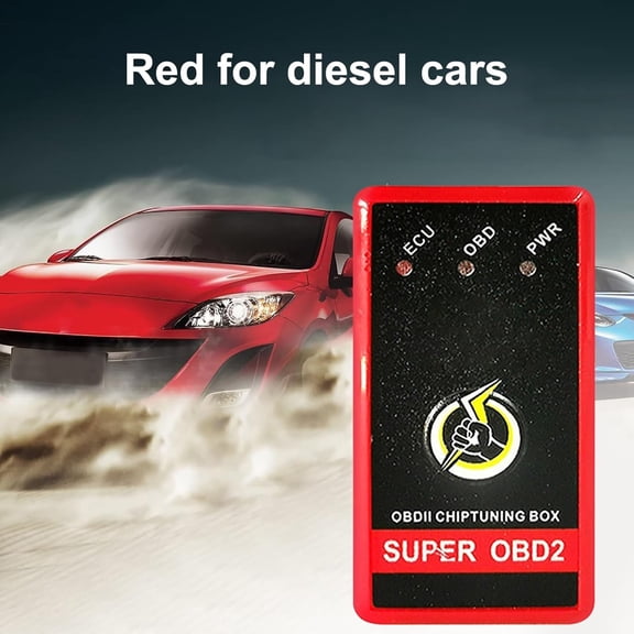OBD2 Chip Tuning Box - Improve Vehicle Performance and Fuel Efficiency - 1996 and Newer Cars