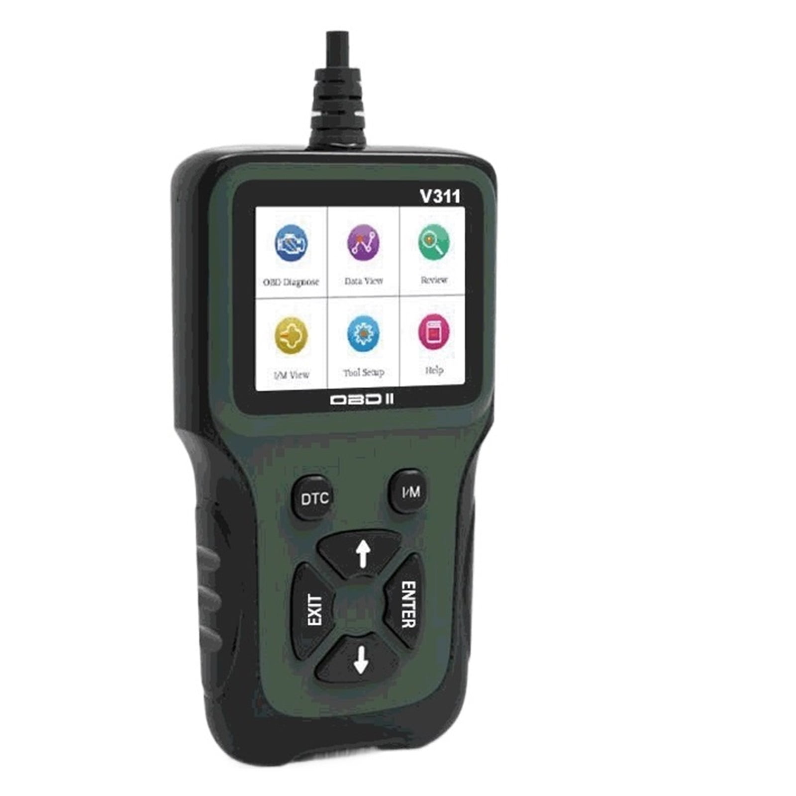 OBD2 Code Reader With OBD2 Functions, Universal Car Diagnostic Tool OBD ...