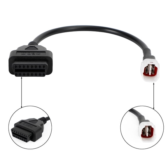 OBD2 Diagnostic Adapter 4-Pin For Yamaha R Series