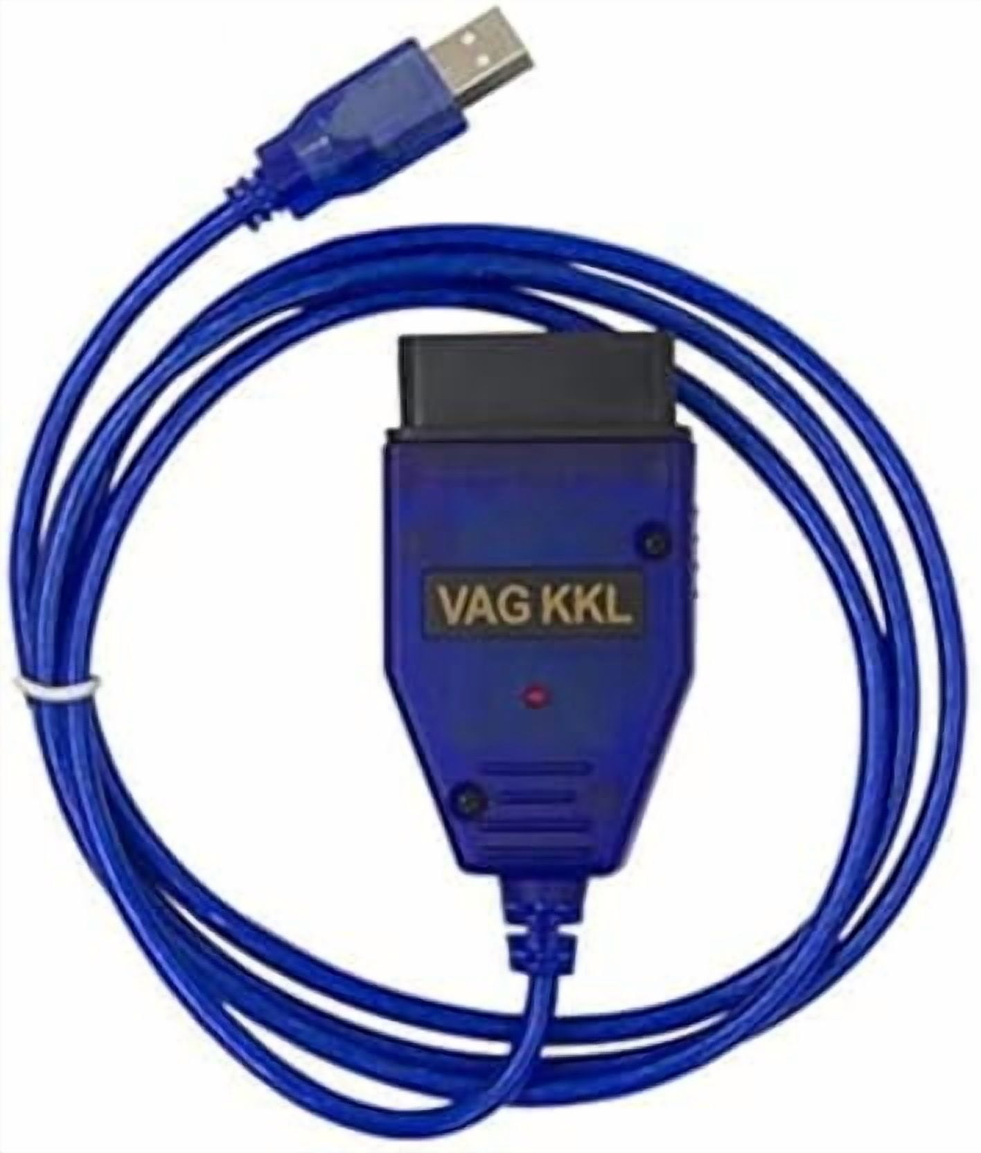 OBD2 Diagnostic Cable for VW, Audi, Skoda and Seat, Car ECU Scanner USB ...