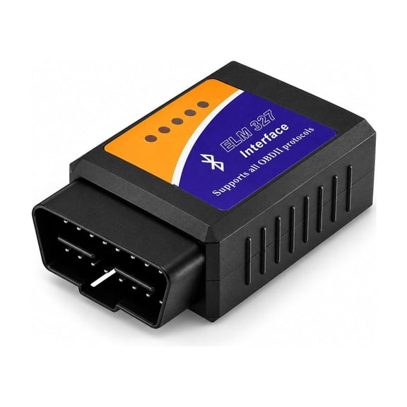OBD2 ELM327 Bluetooth Car Code Reader - Wireless Check Engine Light Diagnostic Scan Tool for Android & Windows, 1996+ Vehicles