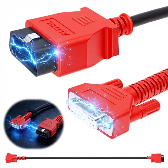 OBD2 Main Test Cable for MK808 5ft 16 Pin OBDII Diagnostic Test Cable Compatible with MK808S MK808Z MX808 MX808S Scanner