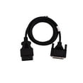 thumbnail image 1 of OBD2 OBDII Cable Compatible with Zurich ZR11 ZR13 ZR15 Scan Tool Code Reader Scanner(Code Reader Scan Tool Part # 63807, 63806 and 56218)-Cable Total Length 5-FT, 1 of 8