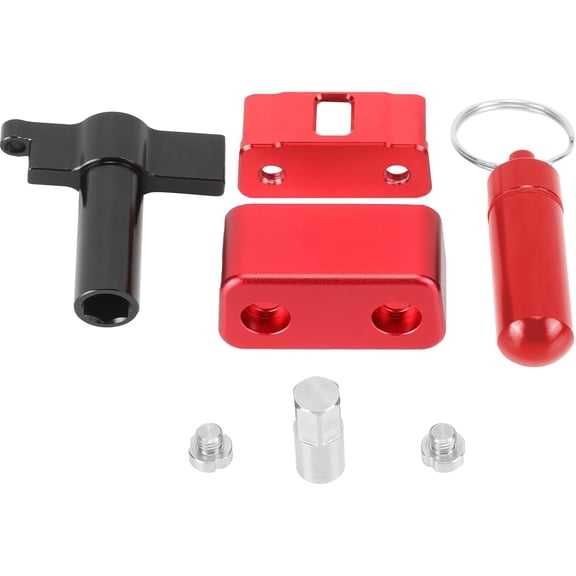 OBD2 Port Anti-Theft Locking Tool, Prevents OBD Data Copying, Suitable for car/SUV/Truck OBD Port Protector, OBD2 Locking Anti-Theft Protector (red)