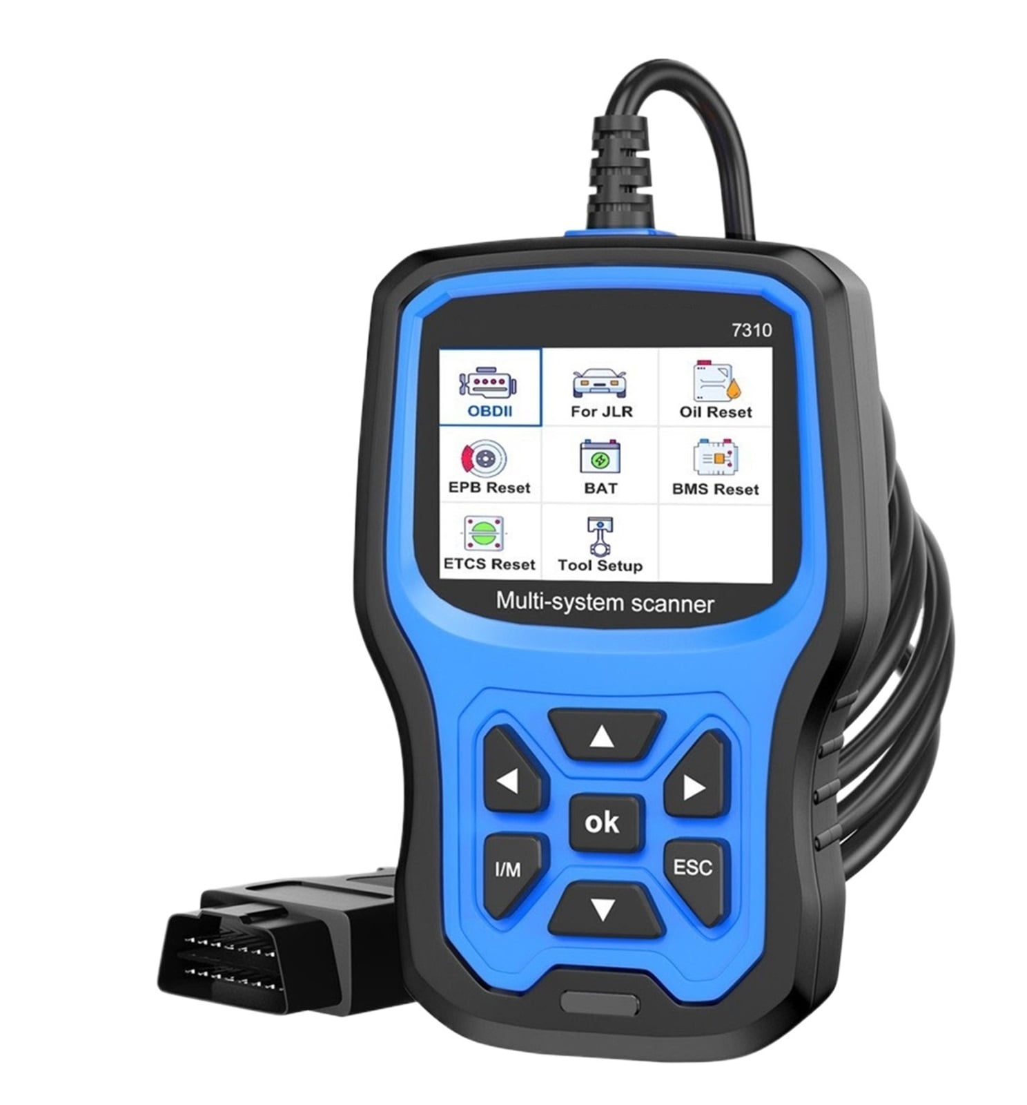 Srx Code Reader OBD2 Scanner All System Automotive Code Reader ABS EPB SRS OIL BAT ...