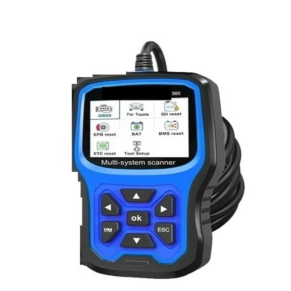 OBD2 Scanner All System Automotive Code Reader ABS EPB SRS OIL BAT Reset Car Diagnostic Scanner ,Easy to Operate
