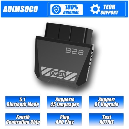 OBD2 Scanner Bluetooth Full System Car Scanner Diagnostic Tool for IOS & Android For Ford Explorer 1996–2004 (4th Gen) 12V