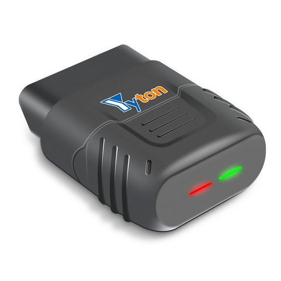 OBD2 Scanner Bluetooth, Yyton Car Code Reader for iPhone/Android/Windows, Car Diagnostic Scan Tool Check Engine Light, Car Scanner with Read Code&Emissions Test&Live Sensor Data