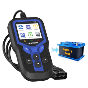 LupuAuto OBD2 Scanner Diagnostic Code Reader with Battery Test