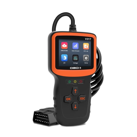 OBD2 Scanner Diagnostic Tool - Check Engine Light Code Reader, Reset Function, Data Stream, I/M Readiness, Full Features