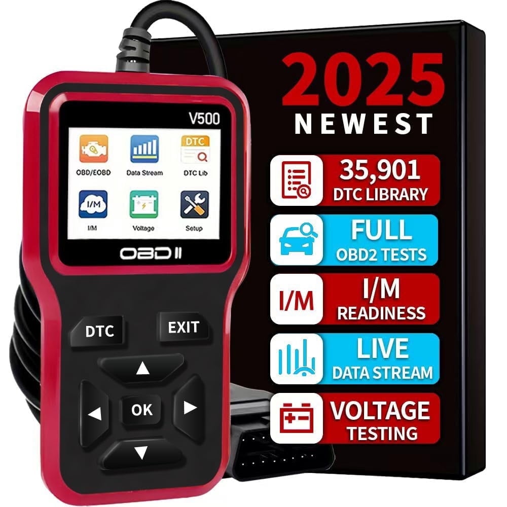 Obd Scanner V526 OBD2 Scanner Diagnostic Tool - Read & Erase Check ...