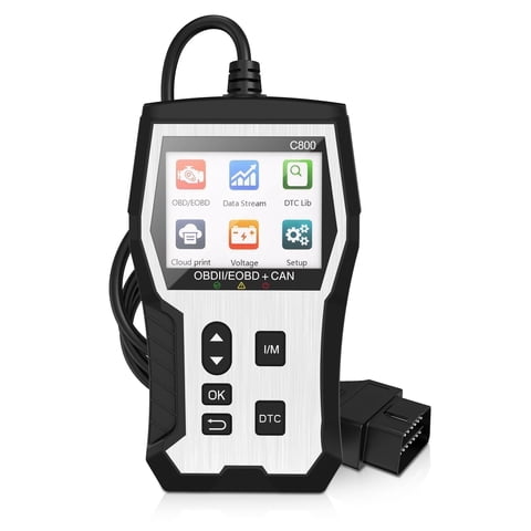Tidymend OBD2 Scanner Diagnostic Tool, Code Reader for Cars and Trucks with Cloud Printed, Scanner for Car Check Engine Car Code Reader for All Post-1996