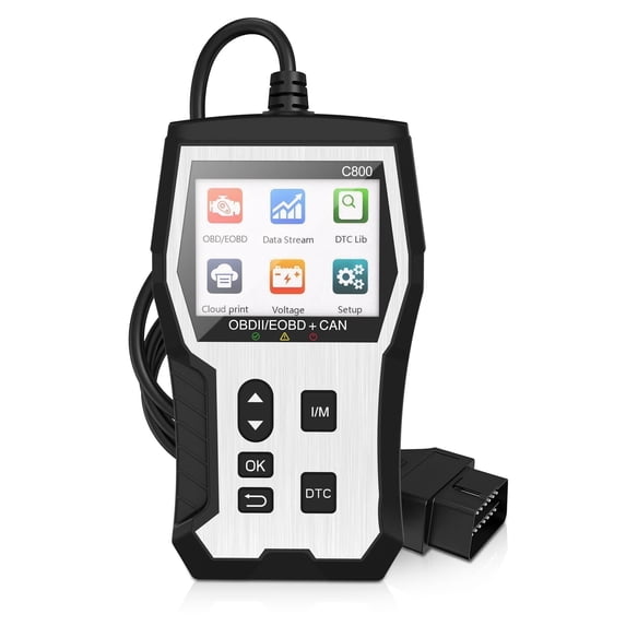 Tidymend OBD2 Scanner Diagnostic Tool, Code Reader for Cars and Trucks with Cloud Printed, Check Engine Car Code Reader for All Post-1996